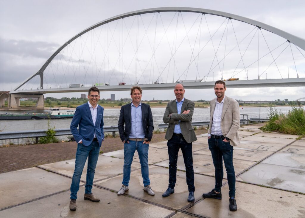 Vier partners van Q Accountants en Belastingadviseurs in 2025 – Roy Gorter, Jeroen Schoonderwoerd, Jaap van Kuppeveld en Dennis Ambrosius, specialisten in accountancy en belastingadvies.